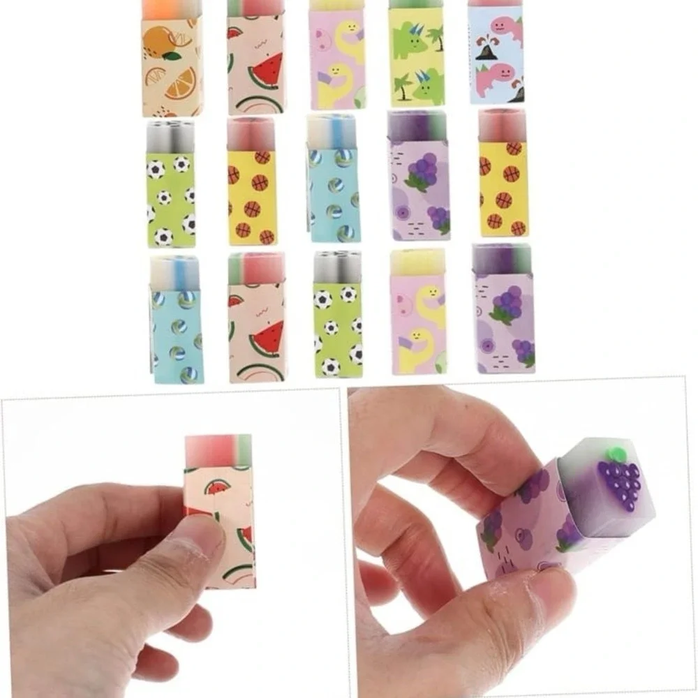 New MAGICLULU 9 pack  Crystal Prize Toy Pen Decorate Watermelon Kids Pencil Chil